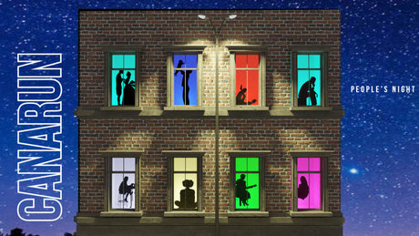 People'S Night Backdrop